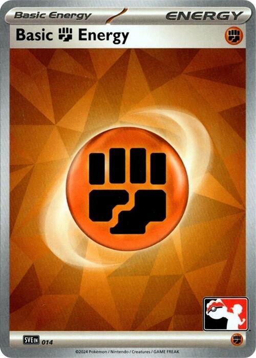 Scarlet & Violet Energy Basic Fighting Energy [Prize-Pack] Pokémon card